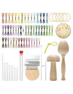 Kit de Remendar Windspeed - Huevo y Hongo de Madera, 50 Hilos