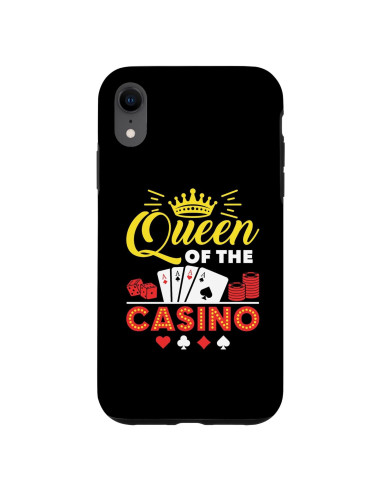 Funda para iPhone XR Regalos de Casino Mujeres Juego Póker