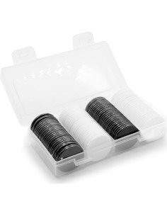 Juego de 100 Fichas de Plástico para Aprendizaje 25 mm 2