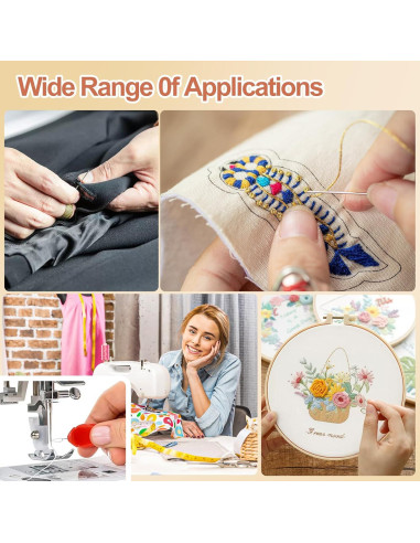 Kit de Enhebradores de Agujas CousDUoBe 32 Piezas para Costura