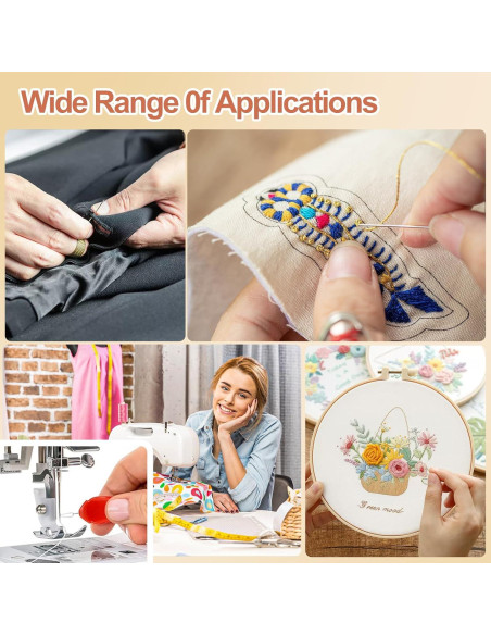 Kit de Enhebradores de Agujas CousDUoBe 32 Piezas para Costura