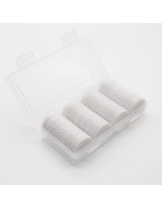 Juego de 100 Fichas de Plástico para Aprendizaje 25 mm 2