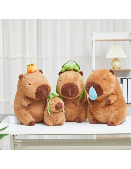 2 Pcs Peluches Capibara Simgoing 23 cm Suaves y Adorables 2 Pcs Peluches Capibara Simgoing 23 cm Suaves y Adorables