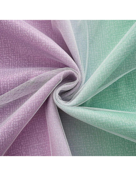 Cortina Opaca XiDi Arcoíris para Niñas 34x63 cm