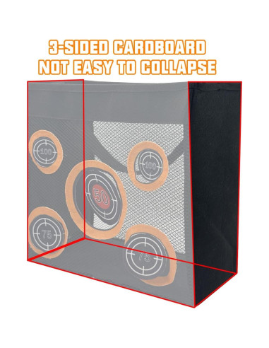 Bolsa de Malla Plegable Punieayi para Dardos Nerf 34x12x30cm