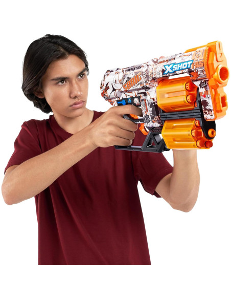 Blaster X-Shot Skins Dread Sonic Retro con 24 Dardos