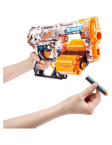 Blaster X-Shot Skins Dread Sonic Retro con 24 Dardos