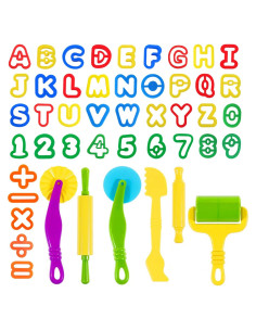 Set de Herramientas de Plastilina Oun Nana 47 PZS Multicolor