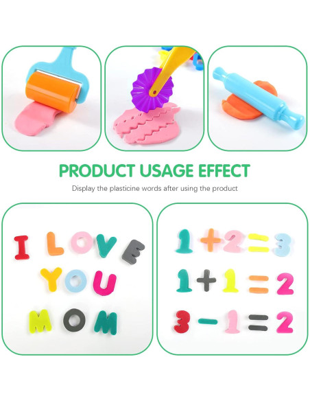 Set de Herramientas de Plastilina Oun Nana 47 PZS Multicolor