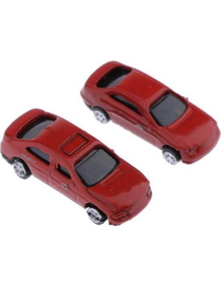 30 Mini Coches Multicolor LoveinDIY Escala Z 1:200