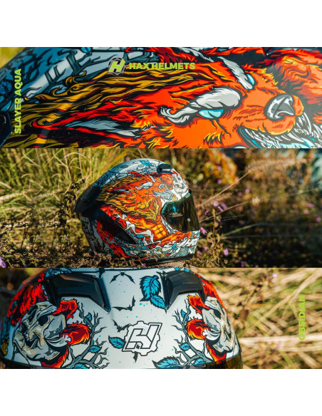 Casco HAX Force Brilla en la Oscuridad XXL para E-Bikes