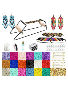 Kit de telar de cuentas SISITARIA 17200 piezas multicolor
