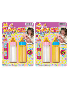 Botellas Mágicas para Muñecas JA-RU - Paquete de 4, 10.16 cm