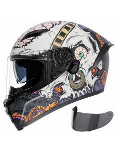 Casco Integral TRIANGLE FF351 Doble Visor Solar Grande