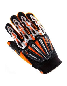 Guantes de Ciclismo WOW MXA008 Naranja Protección Dura