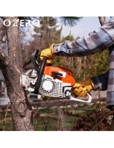 Guantes de Trabajo OZERO de Cuero Vacuno Extra Grande 2