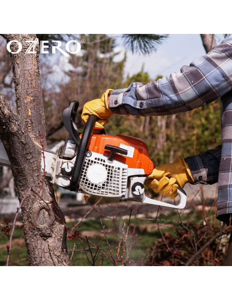 Guantes de Trabajo OZERO de Cuero Vacuno Extra Grande