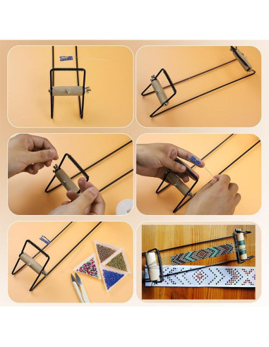 Kit de Telar de Cuentas NOTIONSLAND 10000 Piezas para Adultos