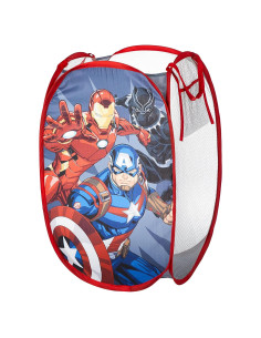 Cesto Plegable Idea Nuova Vengadores 21.5L Azul