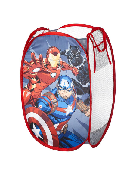 Cesto Plegable Idea Nuova Vengadores 21.5L Azul