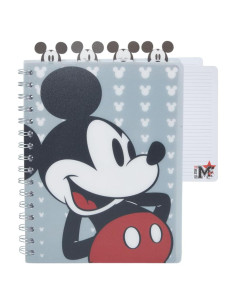 Cuaderno Diario Mickey Mouse Innov. Designs 96 Páginas Rayadas