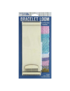 Kit de Telar de Tejer Pulseras Leisure Arts Mini Maker