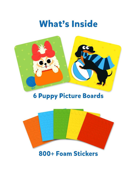 Kit de Manualidades Skillmatics - Stickers de Espuma Cachorros Kit de Manualidades Skillmatics - Stickers de Espuma Cachorros