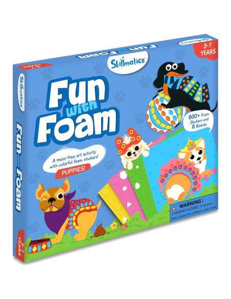 Kit de Manualidades Skillmatics - Stickers de Espuma Cachorros Kit de Manualidades Skillmatics - Stickers de Espuma Cachorros