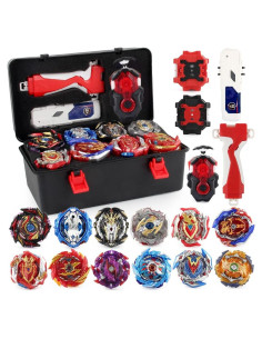 Conjunto Bey Battle Top Daoyehsy 12 Tops 3 Lanzadores