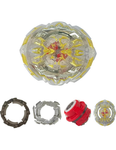 Peonza Bey Battle Tops TOYUMA B-153 con Lanzador 4D