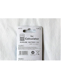 20 Baterías Alcalinas LR44 Compatibles con HEXBUG 2