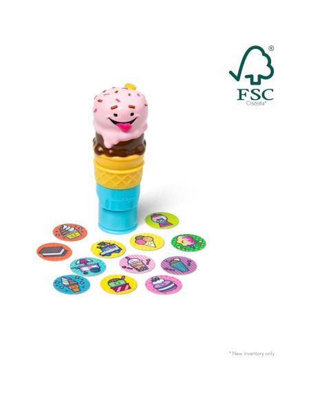 Bloc de Actividades Melissa & Doug Helado 24 Páginas 300 Stickers