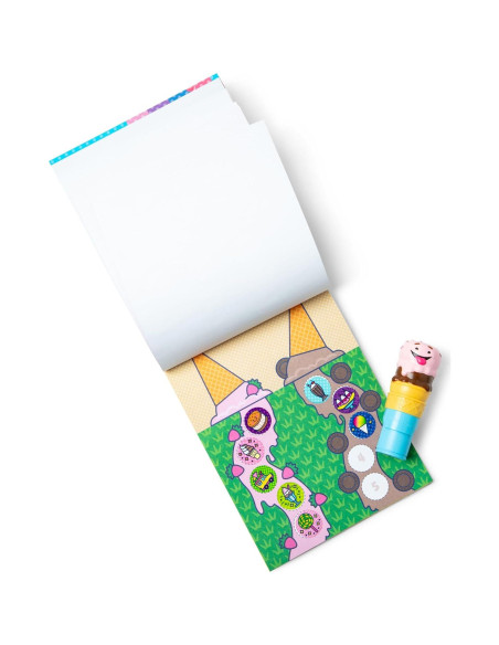 Bloc de Actividades Melissa & Doug Helado 24 Páginas 300 Stickers