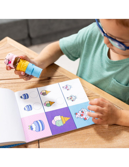 Bloc de Actividades Melissa & Doug Helado 24 Páginas 300 Stickers