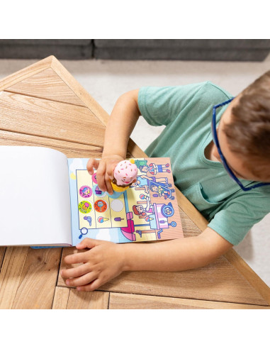 Bloc de Actividades Melissa & Doug Helado 24 Páginas 300 Stickers