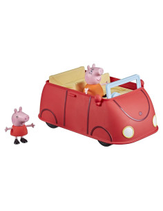 Coche Rojo Peppa Pig con Sonido y 2 Figuras - Juguete