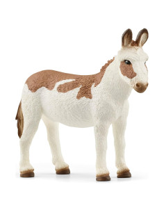 Figurita Burro Americano Manchado Schleich 6.35 cm Detallado