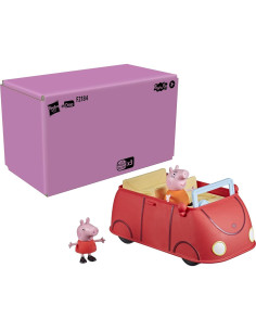 Coche Rojo Peppa Pig con Sonido y 2 Figuras - Juguete 2