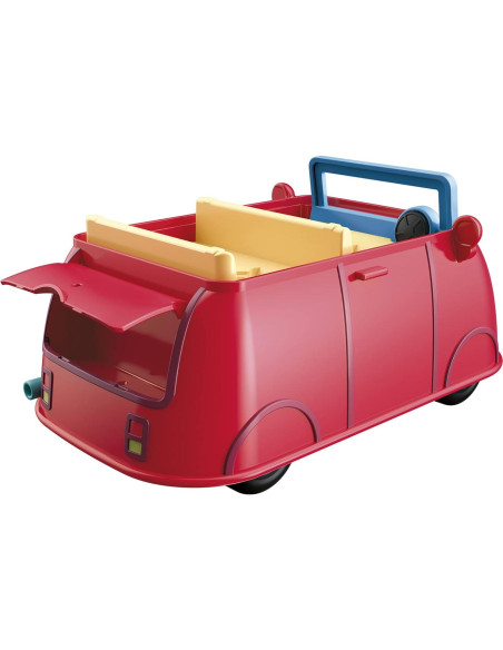 Coche Rojo Peppa Pig con Sonido y 2 Figuras - Juguete