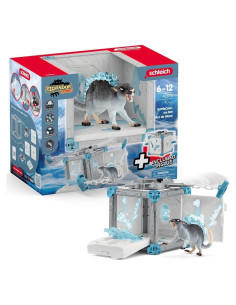 Schleich ELDRADOR Cueva de Batalla Rata de Hielo Juguete