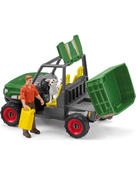 Figurita Schleich Granjero Paul en el Bosque 28.1x11x22.9cm