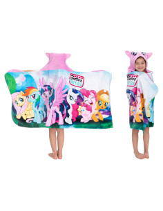 Toalla con Capucha My Little Pony 100% Algodón 61x127 cm