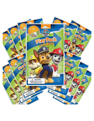 Paquete de 12 Juegos Agarra y Ve Nickelodeon Paw Patrol