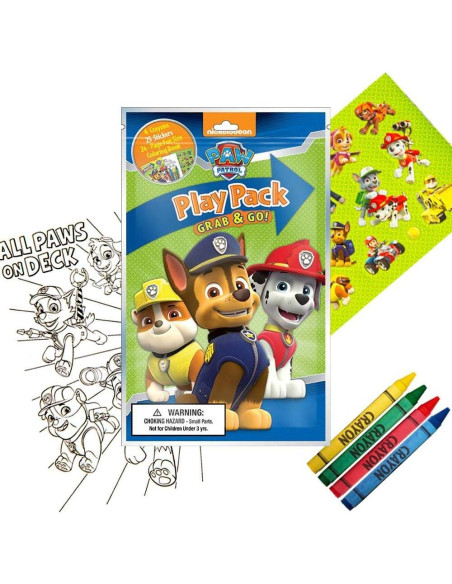 Paquete de 12 Juegos Agarra y Ve Nickelodeon Paw Patrol Paquete de 12 Juegos Agarra y Ve Nickelodeon Paw Patrol