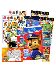 Conjunto de Actividades PAW Patrol - Libro y Stickers