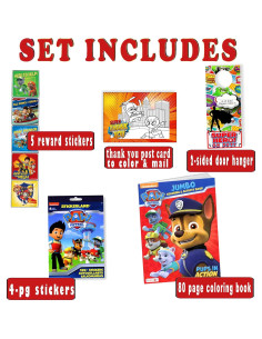 Conjunto de Actividades PAW Patrol - Libro y Stickers 2