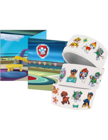 Pegatinas Paw Patrol Tara Toys con Escena de Juego