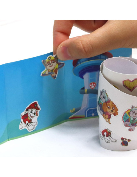 Pegatinas Paw Patrol Tara Toys con Escena de Juego