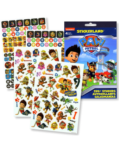 Conjunto de Actividades PAW Patrol - Libro y Stickers