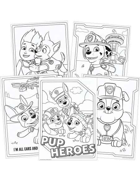 Conjunto de Actividades PAW Patrol - Libro y Stickers